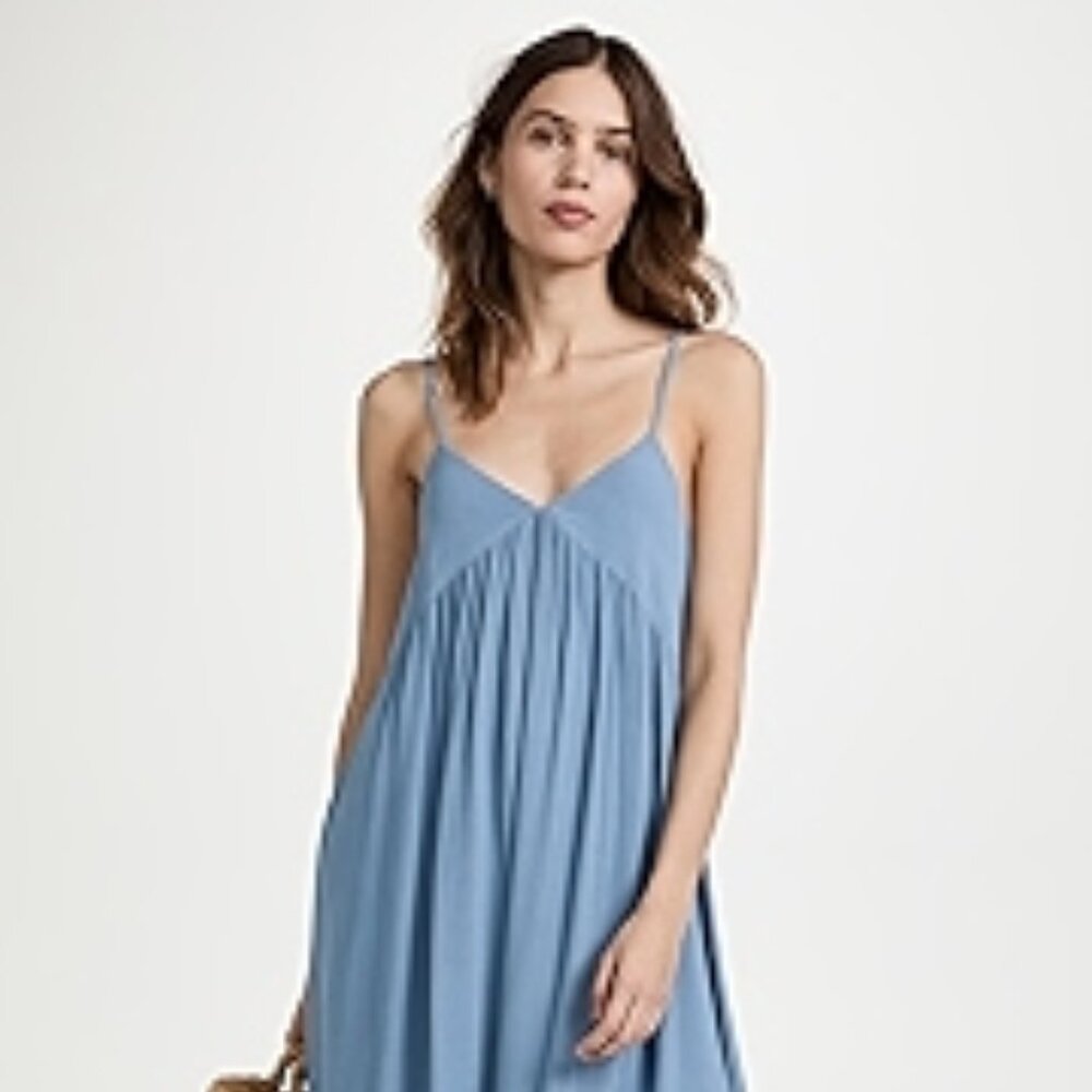 Z Supply Atlas Dress Color: Ocean Size: M